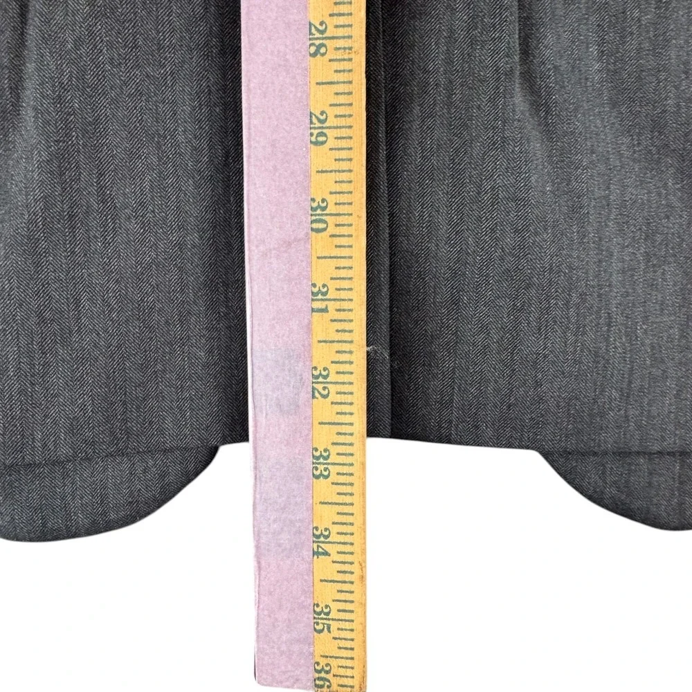 Jos A Bank Signature Collection Blazer 46L Men Charcoal Gray 100% Wool Suit Coat